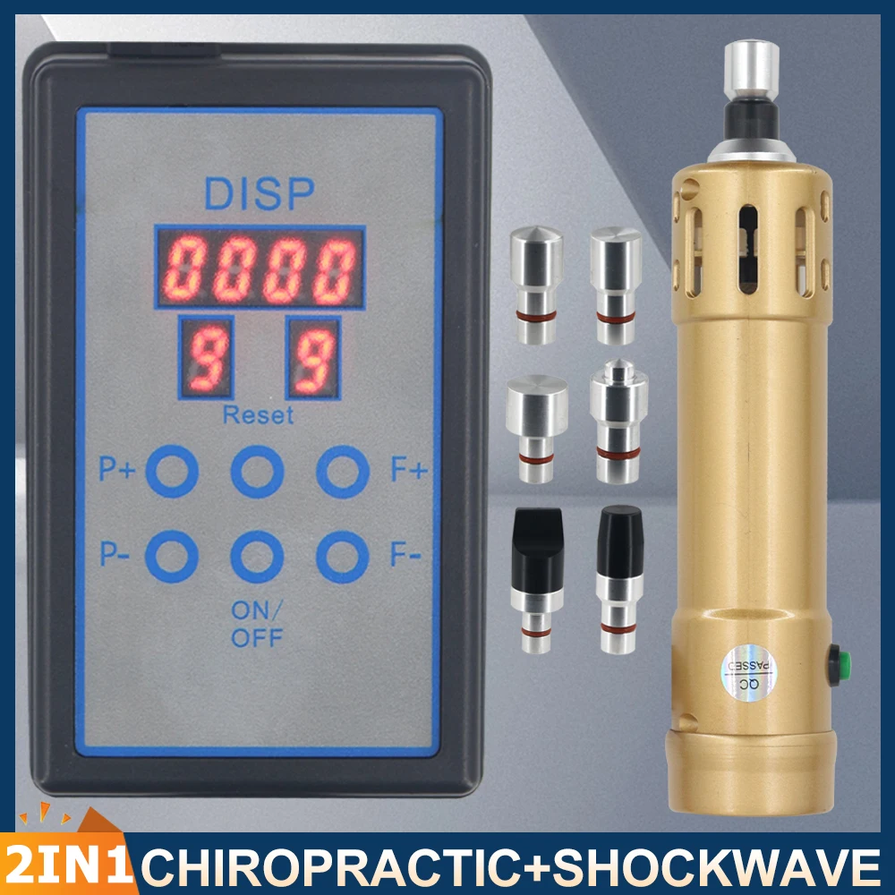 Shockwave Therapy Machine 2 IN 1 Foot Pain Massager Professional Shock Wave Massage Relaxation ED Treatment Chiropractic Gun
Shockwave Therapy Machine 2 IN 1 Foot Pain Massager Professional Shock Wave Massage Relaxation ED Treatment Chiropractic Gun