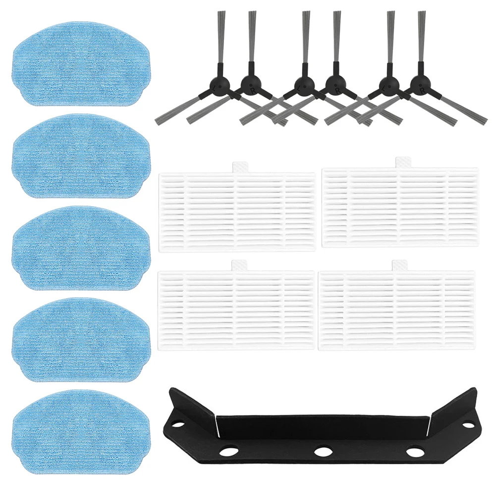 Набор для робота-пылесоса Midea VCR04W, сменные детали, боковая щетка, фильтр, тряпочка, скребок
Набор для робота-пылесоса Midea VCR04W, сменные детали, боковая щетка, фильтр, тряпочка, скребок
