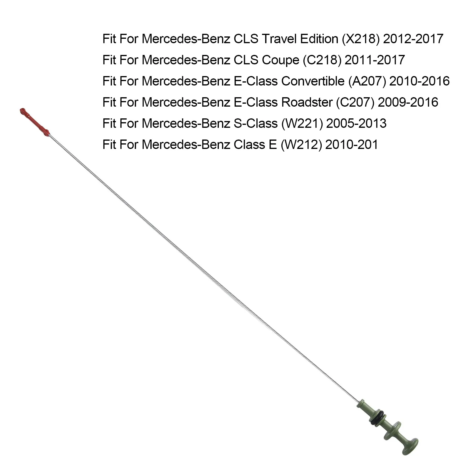 Auto Oil Dipstick For Mercedes-Benz CLS Travel Edition (X218) 2012-2017 Transmission Engine Oil Gearbox Fluid Dipstick Tool
Auto Oil Dipstick For Mercedes-Benz CLS Travel Edition (X218) 2012-2017 Transmission Engine Oil Gearbox Fluid Dipstick Tool