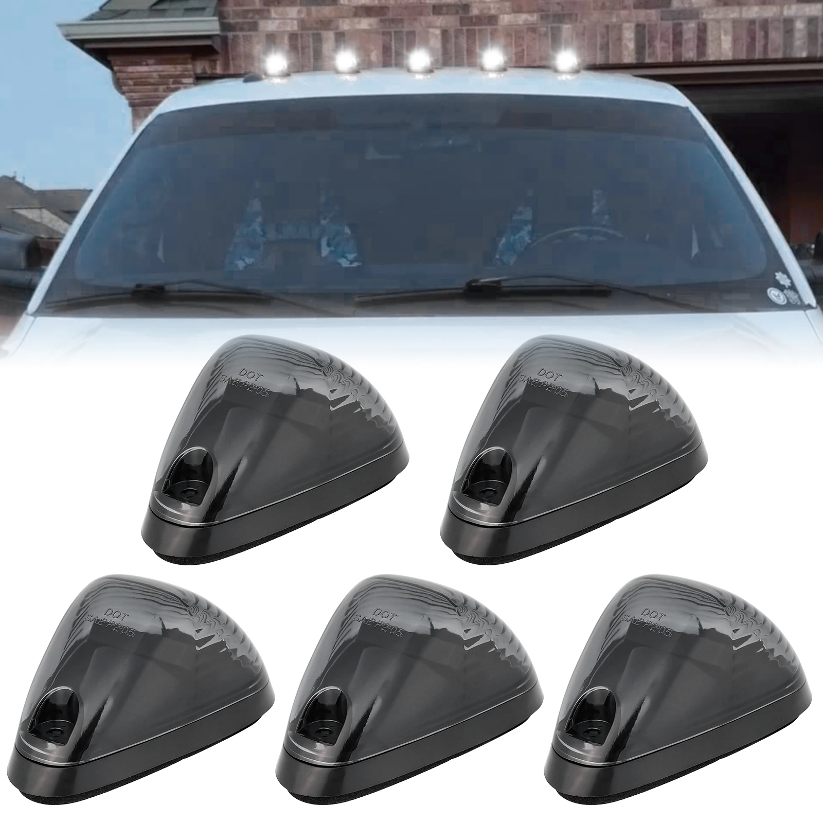 For Ford F250 F350 F450 F550 Super Duty Cab Roof Marker Lights Smoked Lens 16 LED White Clearance Lights External Lights Outline
For Ford F250 F350 F450 F550 Super Duty Cab Roof Marker Lights Smoked Lens 16 LED White Clearance Lights External Lights Outline