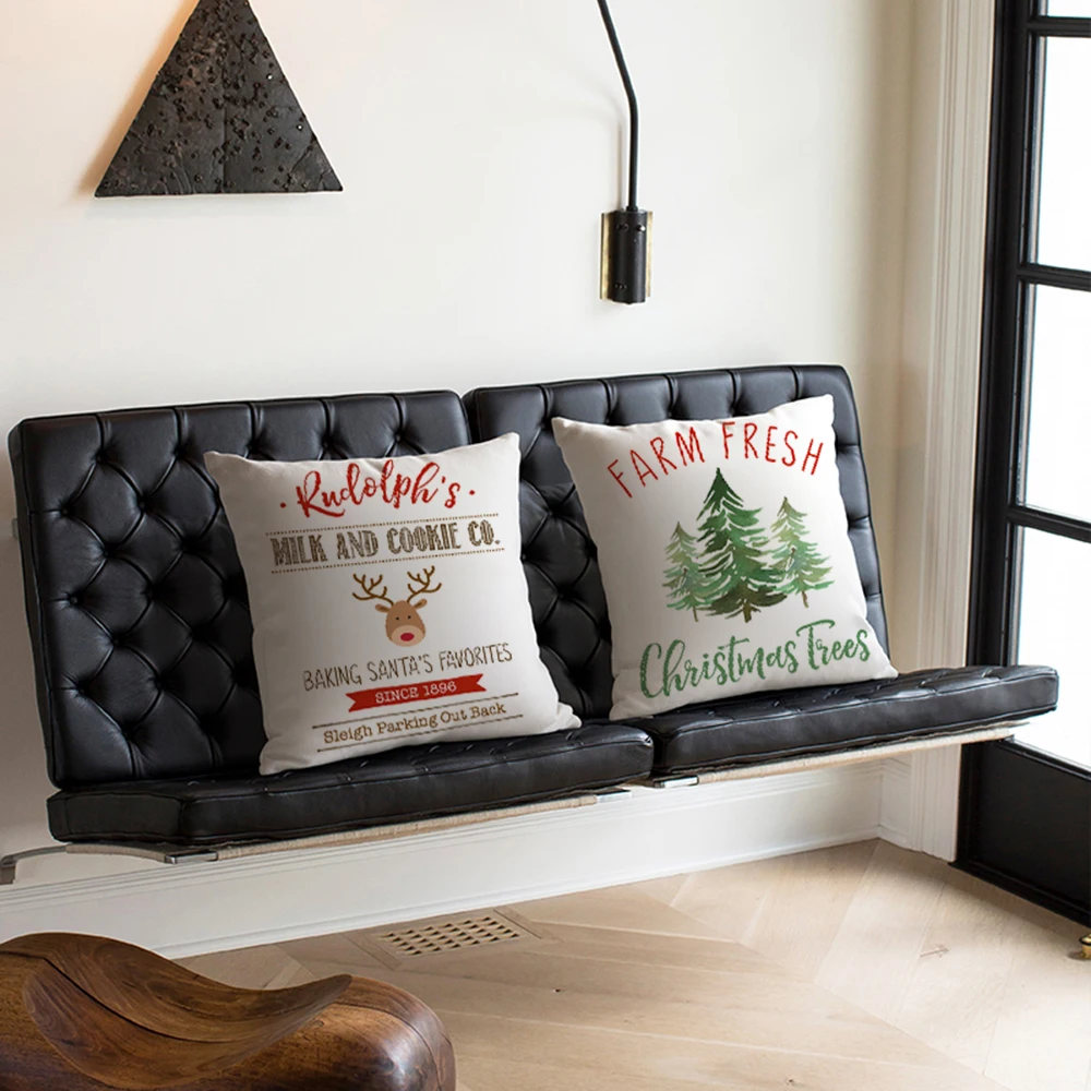 Soft Christmas Cushion Covers 45x45 Decorative Pillows for Sofa Couch Bed Modern Pillowcases for Chair Home Decorations
Soft Christmas Cushion Covers 45x45 Decorative Pillows for Sofa Couch Bed Modern Pillowcases for Chair Home Decorations