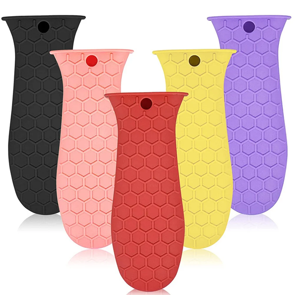 5 Pcs Silicone Pot Handle Cover Pan Sleeve Holder Hot Heat Resistant Covers Holders Cast Iron
5 Pcs Silicone Pot Handle Cover Pan Sleeve Holder Hot Heat Resistant Covers Holders Cast Iron