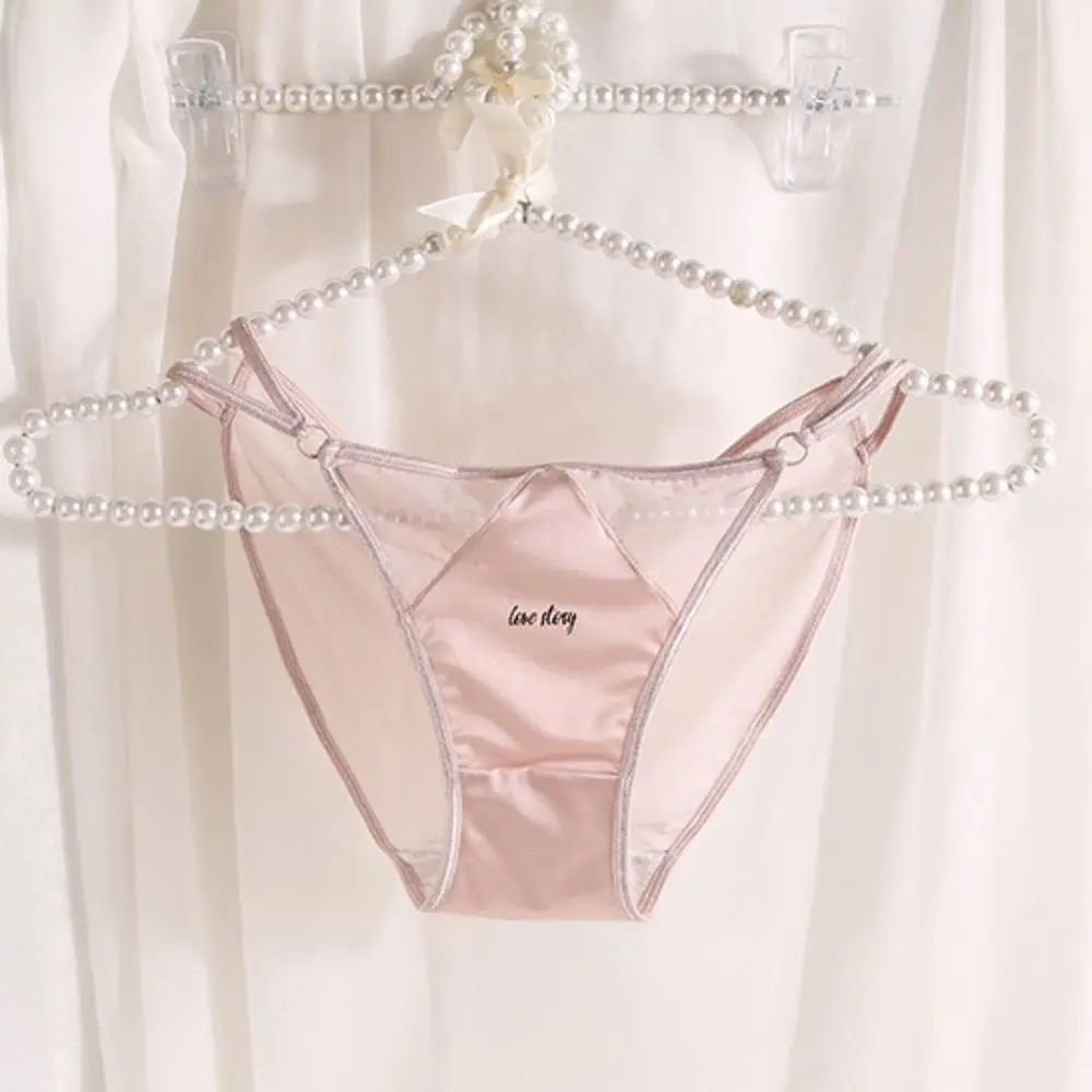 Temptation Elastic French Breathable Low Waist Briefs Bandage Satin Panties Adjustable Waist Mesh Briefs Women's Underwear
Temptation Elastic French Breathable Low Waist Briefs Bandage Satin Panties Adjustable Waist Mesh Briefs Women's Underwear