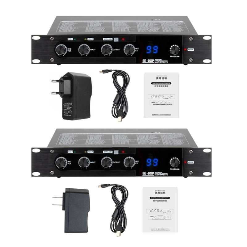 Digital Sound Effector 99 Цифровой реверберационный микшер, стереоскопический усилитель звука Передача BLE5.0
Digital Sound Effector 99 Цифровой реверберационный микшер, стереоскопический усилитель звука Передача BLE5.0