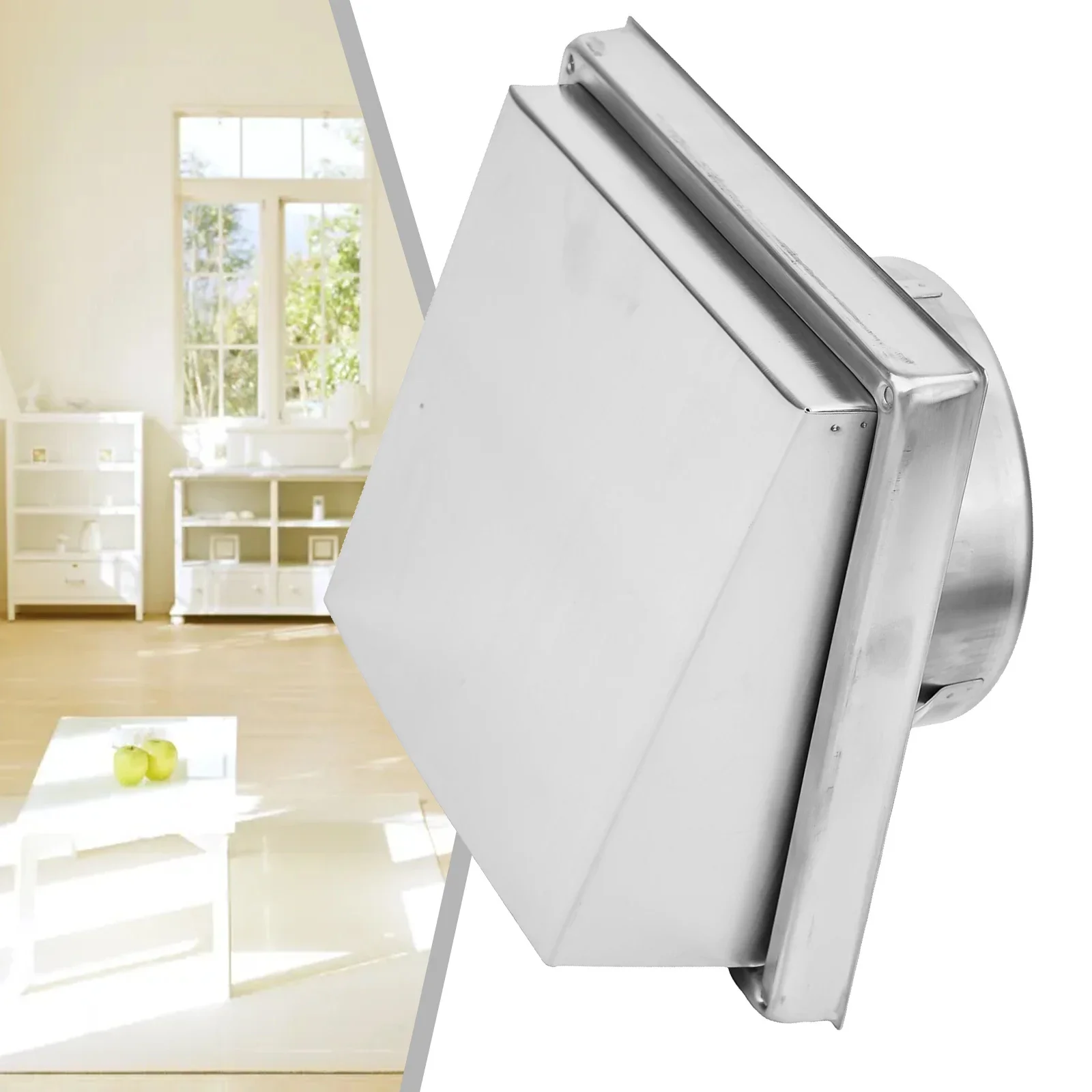 Wall Air Vent Outlet 304 Stainless Steel Metal Cover Exhaust Grille125 150mm Grilles Vent Cap Wall Air Grille Household Tool
Wall Air Vent Outlet 304 Stainless Steel Metal Cover Exhaust Grille125 150mm Grilles Vent Cap Wall Air Grille Household Tool