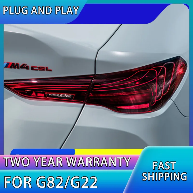 Car Styling Tail Lamp for BMW 4-series 2020-2023 G22 G23 G26 G82 M4 CSL Rear Taillight Turn Signal Lamp Car Accessories
Car Styling Tail Lamp for BMW 4-series 2020-2023 G22 G23 G26 G82 M4 CSL Rear Taillight Turn Signal Lamp Car Accessories