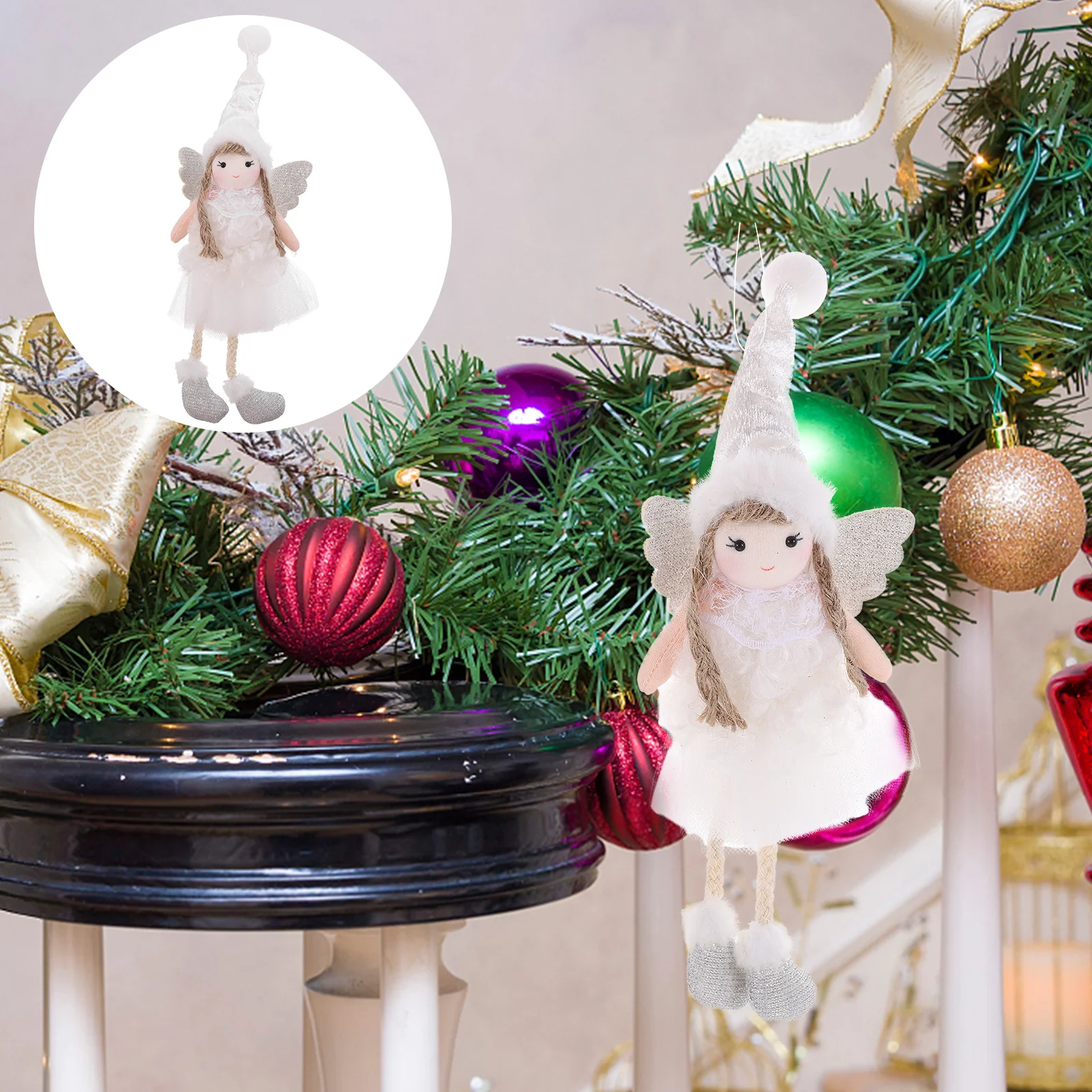 Plush Angel Doll Angel Pendant Christmas Tree Pendant Angel Doll Pendant Christmas Ornament
Plush Angel Doll Angel Pendant Christmas Tree Pendant Angel Doll Pendant Christmas Ornament