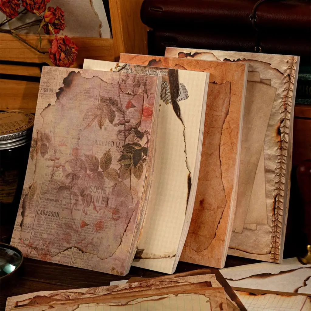 10sets/lot Memo Pads Material Paper Recitative of the Olden Days Junk Journal Paper diary Scrapbooking Background Paper
10sets/lot Memo Pads Material Paper Recitative of the Olden Days Junk Journal Paper diary Scrapbooking Background Paper