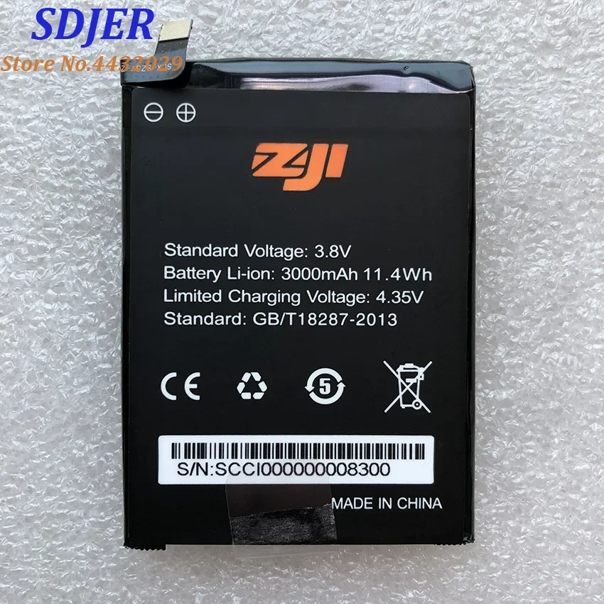 

100% Original ZOJI Z6 & Z7 Battery Replacement 3000mAh Parts battery for HOMTOM Smart Phone