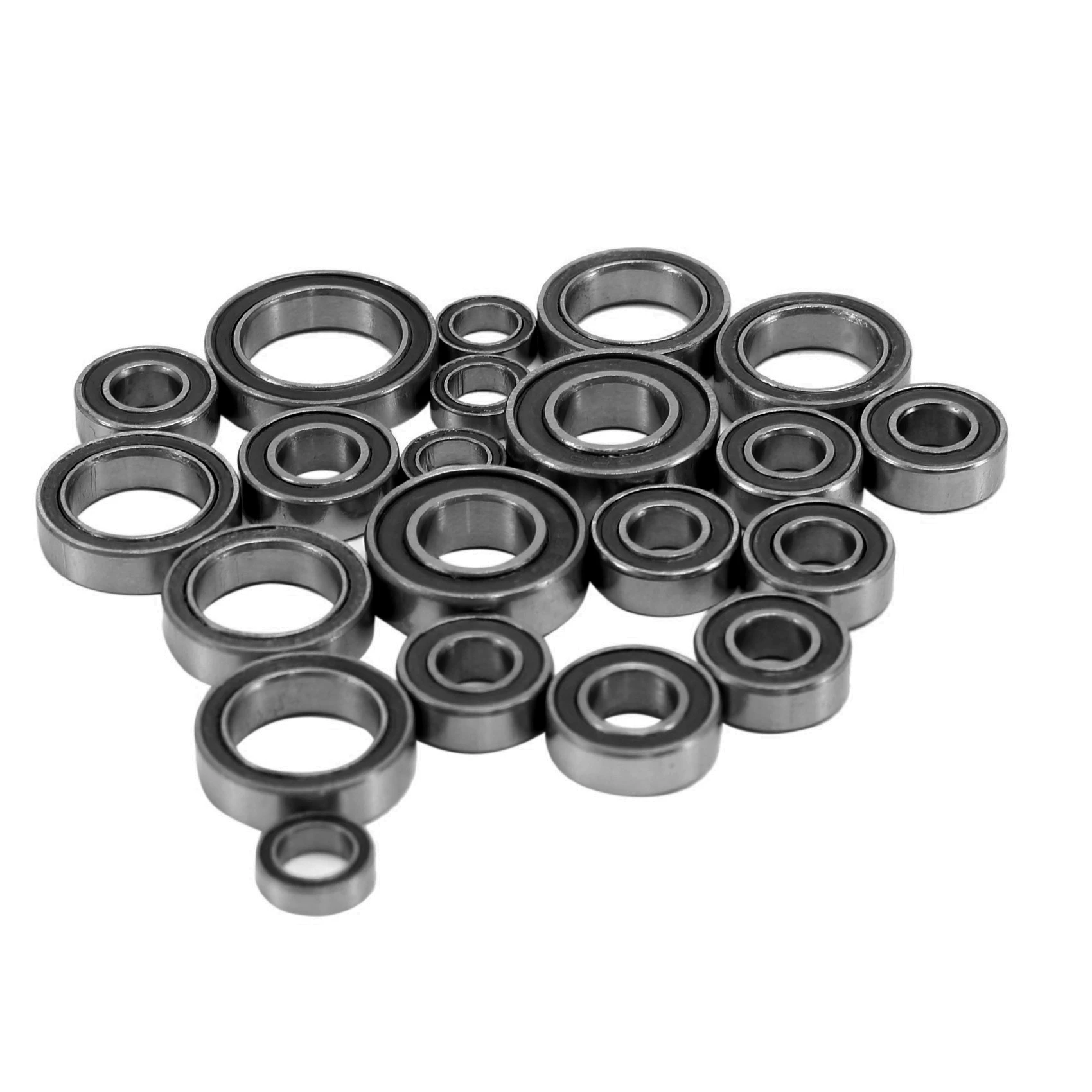 

21pcs Rubber Sealed Ball Bearing Kit for Traxxas Slash 4x4 VXL Rustler Stampede HQ727 Remo 1/10 RC Car Upgrade Parts Accessories