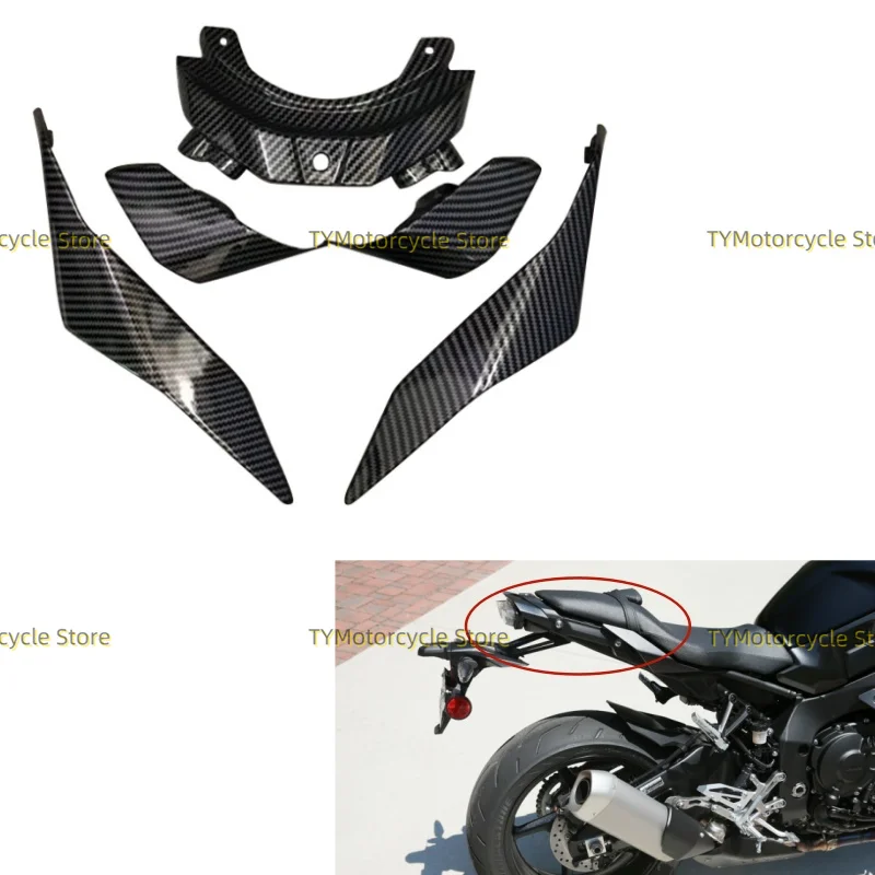 

Carbon Fiber coating Rear Seat Side Fairing Cover Panel kit Fit For Yamaha MT-10 MT10 FZ-10 FZ10 2016 2017 2018 2019 2020 2021