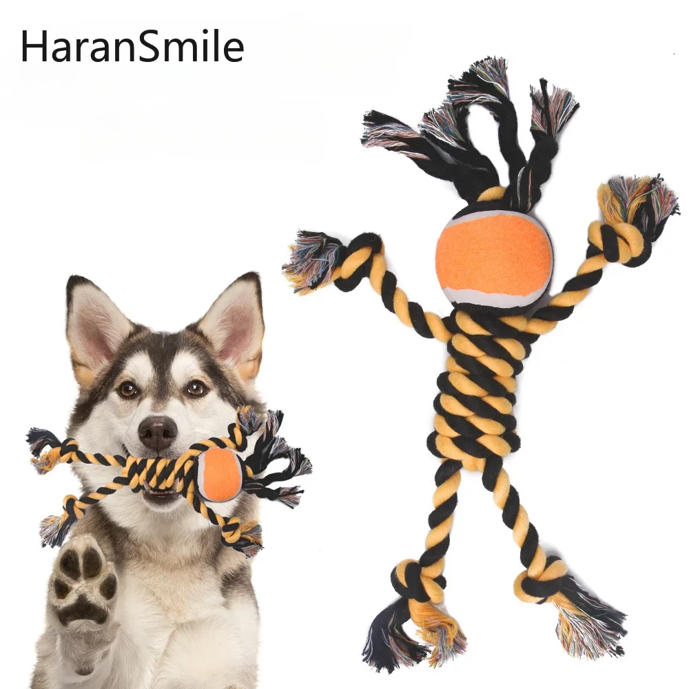 Cotton Chew Pets Dogs Toys Puppy Durable Braided Bone Knot Rope Tooth Cleaning Tool Pet Products 
Cotton Chew Pets Dogs Toys Puppy Durable Braided Bone Knot Rope Tooth Cleaning Tool Pet Products