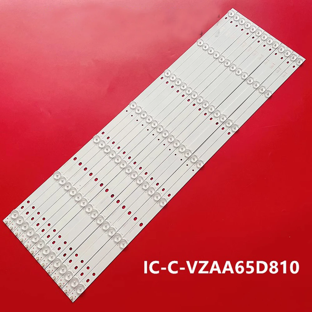 13PCS(1TV) LED backlight strip for IC-C-VZAA65D810 0981010AA104 L65M5-AZ With screen MI65TV 7lamp 69.4cm
13PCS(1TV) LED backlight strip for IC-C-VZAA65D810 0981010AA104 L65M5-AZ With screen MI65TV 7lamp 69.4cm