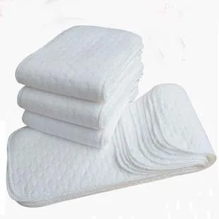 White style Baby Reusable Diapers Washable Ecological Nappies Inserts Cotton Cloth Diapers for Children Breathable Absorbent
White style Baby Reusable Diapers Washable Ecological Nappies Inserts Cotton Cloth Diapers for Children Breathable Absorbent