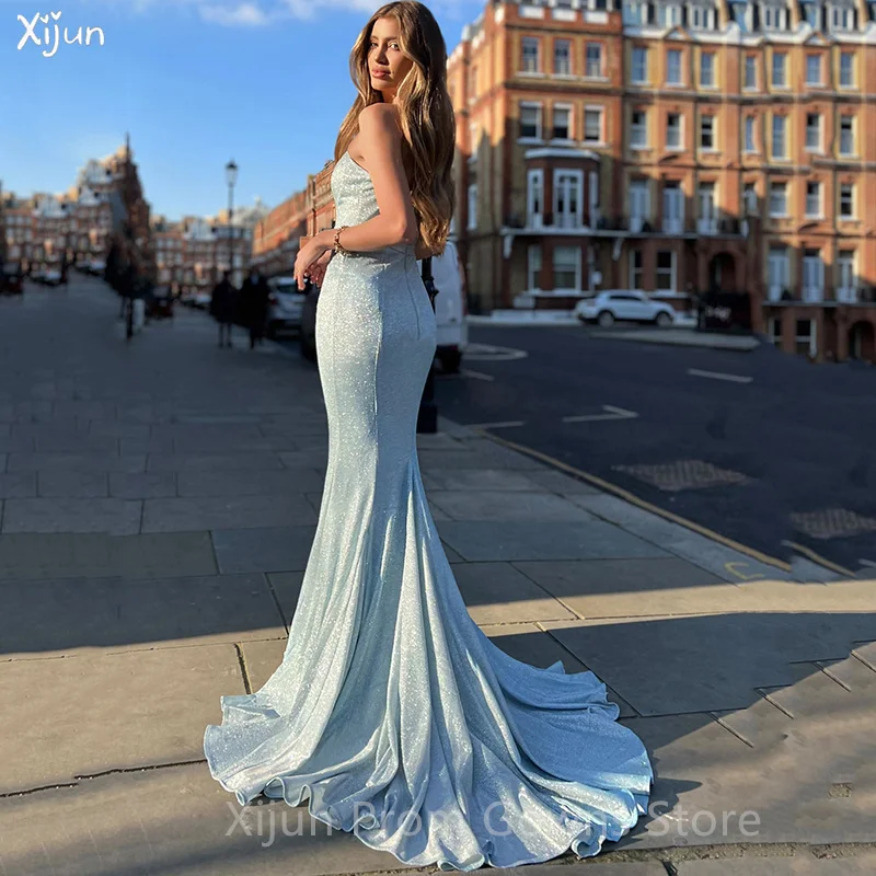 Xijun Glitter Sweetheart Evening Dresses Shiny Sweetheart Long Prom Gowns For Women Sleeveless Formal Party Gown Robes De Soirée
Xijun Glitter Sweetheart Evening Dresses Shiny Sweetheart Long Prom Gowns For Women Sleeveless Formal Party Gown Robes De Soirée