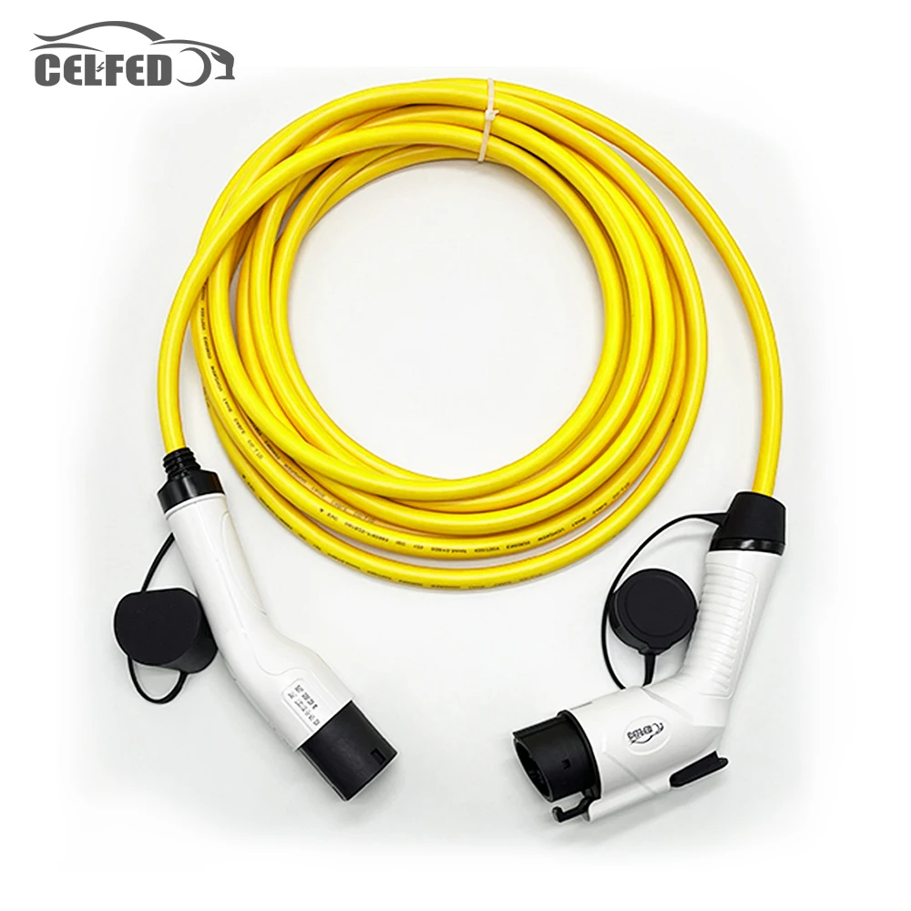 Best EV Charger 3KW 16A Type2 To Type1 Or Type2 5M Yellow Cable Single Phase Portable Electric Vehicle Charging
Best EV Charger 3KW 16A Type2 To Type1 Or Type2 5M Yellow Cable Single Phase Portable Electric Vehicle Charging