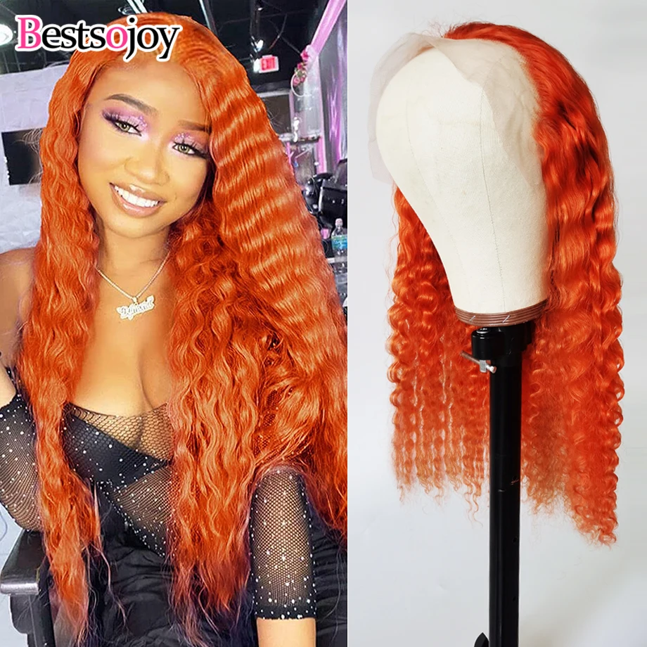 Orange Ginger HD Lace Frontal Wig Human Hair Deep Wave Lace Front Wigs For Women Brazilian Natural Hair Pre Plucked Lace Wig
Orange Ginger HD Lace Frontal Wig Human Hair Deep Wave Lace Front Wigs For Women Brazilian Natural Hair Pre Plucked Lace Wig