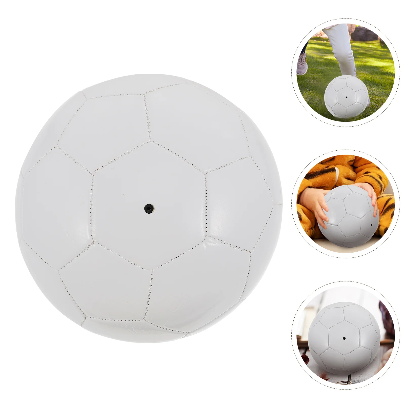 White Football DIY Boy Soccer Gift Sports Training Educational Outdoor Wear Resistant Toys
White Football DIY Boy Soccer Gift Sports Training Educational Outdoor Wear Resistant Toys