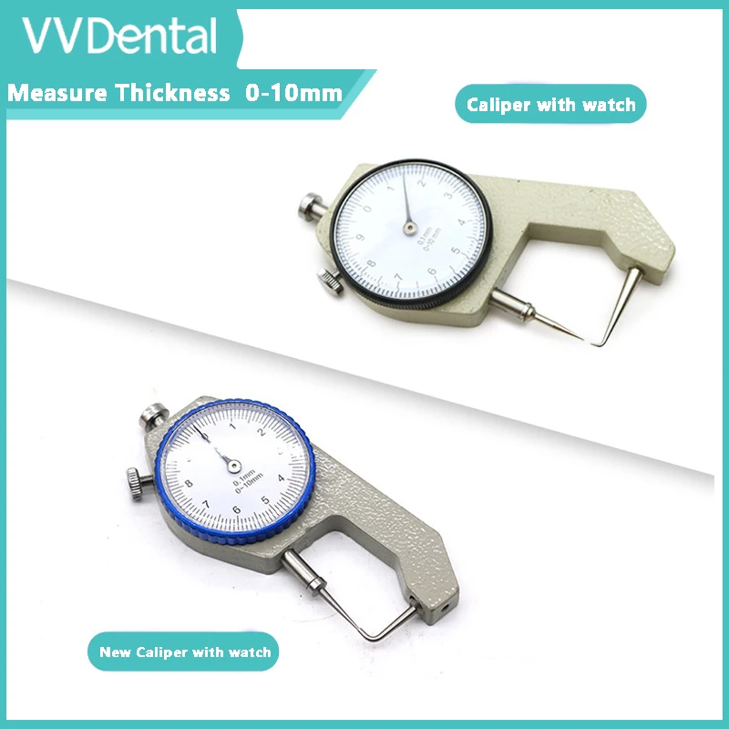 VV Dental Thickness Gauge Mechanic Calipers With Watch For Dental Lab Round Table Measuring Ruler Dentistry Tools
VV Dental Thickness Gauge Mechanic Calipers With Watch For Dental Lab Round Table Measuring Ruler Dentistry Tools