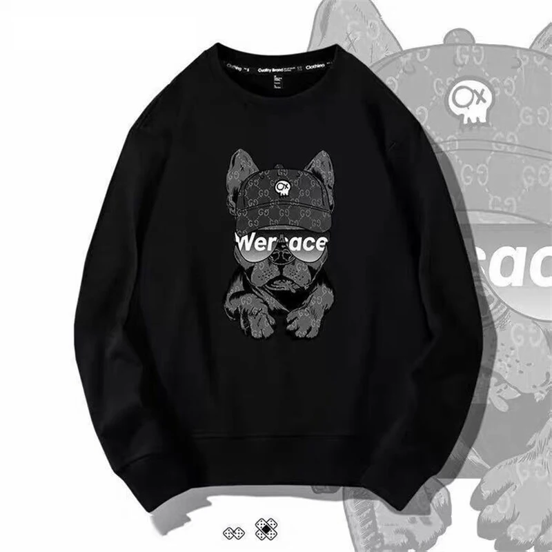 European And American Sweater Men's Autumn And Winter Style Capless Ins Loose Trend Couple Plus Velvet Thick Long-Sleeved Top
European And American Sweater Men's Autumn And Winter Style Capless Ins Loose Trend Couple Plus Velvet Thick Long-Sleeved Top