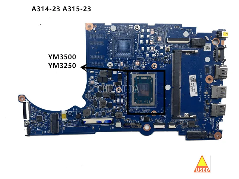 

DA0Z8EMB8C0 Mainboard For Acer Aspire A315-23 A315-23G Extensa 15 EX215-22 N18Q13 Laptop Motherboard With Ryzen R3 R5