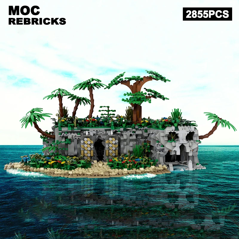 Строительные блоки известного фильма «Остров» MOC, пляжные путешествия, технология, блоки для сборки, наборы моделей, креативная Коллекция игрушек для детей 
Строительные блоки известного фильма «Остров» MOC, пляжные путешествия, технология, блоки для сборки, наборы моделей, креативная Коллекция игрушек для детей