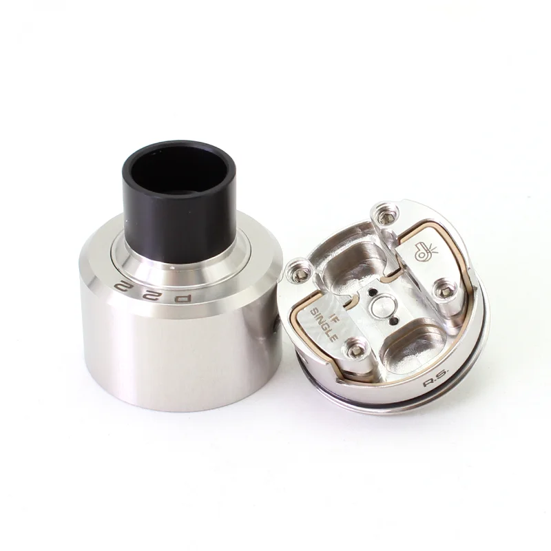 Vape Monarchy P22 RDA Rebuildable Dripping Vape Rda Tank Atomizer 316SS 22mm Rda Single/Dual Coil Rda with BF Pin 24mm Ring
Vape Monarchy P22 RDA Rebuildable Dripping Vape Rda Tank Atomizer 316SS 22mm Rda Single/Dual Coil Rda with BF Pin 24mm Ring