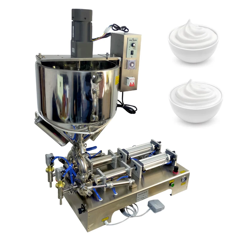 Double-Head Paste Filling Machine Liquid Paste Dual-Purpose Filling Machine With Heating Mixing Function
Double-Head Paste Filling Machine Liquid Paste Dual-Purpose Filling Machine With Heating Mixing Function