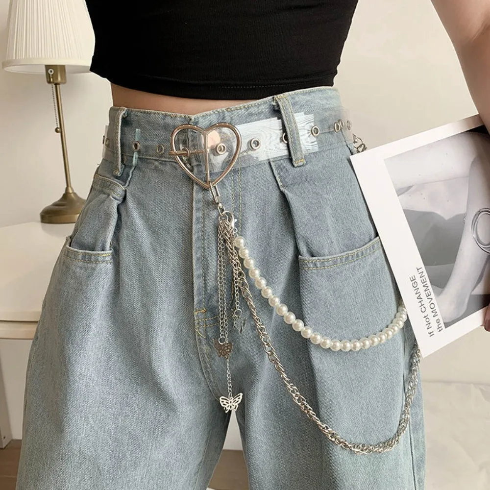 Adjustable Body Harness Gothic Adjustable Strap Layered Leather Belt Butterfly Pearl Waist Chain Punk Waistband
Adjustable Body Harness Gothic Adjustable Strap Layered Leather Belt Butterfly Pearl Waist Chain Punk Waistband