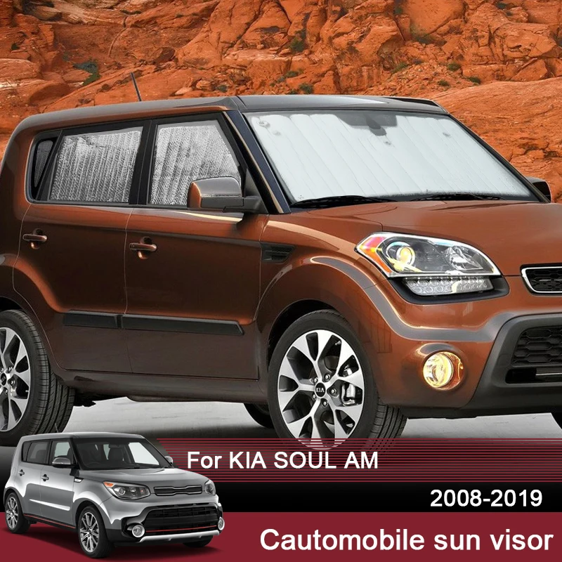Car Sunshades UV Protection Cover For KIA SOUL AM 2008-2019 Window Curtain Sun Visor Windshield Cover Auto Accessories
Car Sunshades UV Protection Cover For KIA SOUL AM 2008-2019 Window Curtain Sun Visor Windshield Cover Auto Accessories