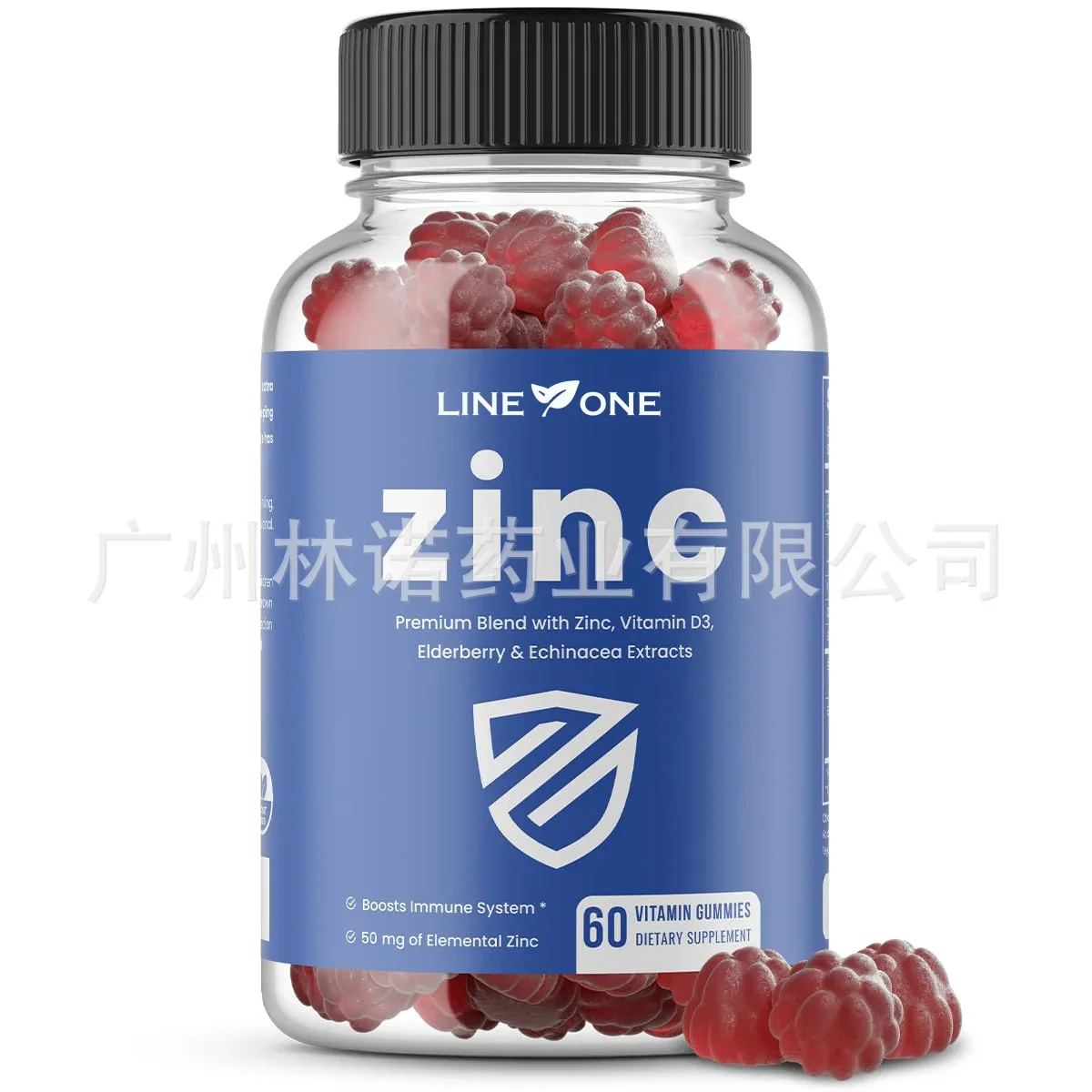 

Цинк 4-в-1, 50 мг | Иммунный поддержка ягод-60 жевательных резинок, повышение иммунитета, стимулирование метаболизма и поглощение