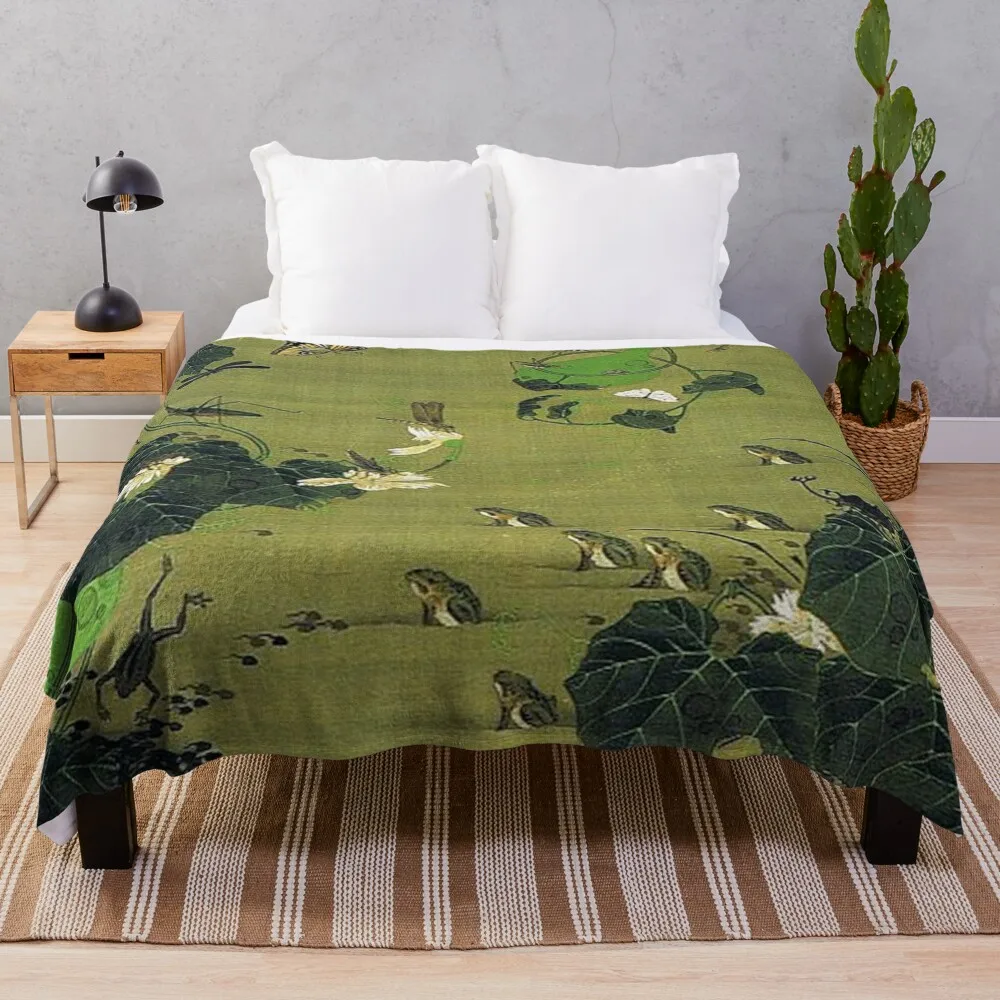 Favourite Artist - Insects By Pond Side - Ito Jakuchu Throw Blanket Flannel Soft Plush Plaid Large Blankets 
Favourite Artist - Insects By Pond Side - Ito Jakuchu Throw Blanket Flannel Soft Plush Plaid Large Blankets