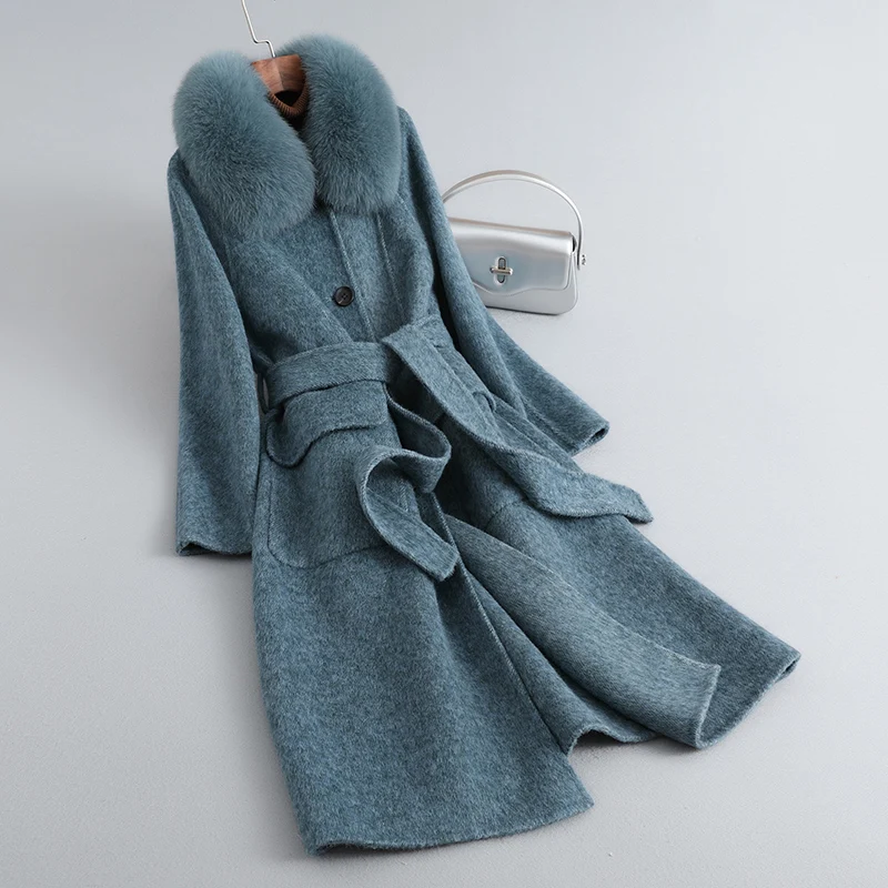 European Style luxury Double Sided real lamb woolen coats outerwear Windbreaker ZY9122
European Style luxury Double Sided real lamb woolen coats outerwear Windbreaker ZY9122