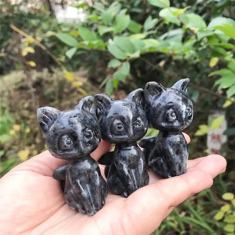 6 см натуральный Larvikite мультяшный Кот Кристалл животное милое украшение исцеляющая резьба модная офисная настольная мебель подарок 1 шт.
6 см натуральный Larvikite мультяшный Кот Кристалл животное милое украшение исцеляющая резьба модная офисная настольная мебель подарок 1 шт.