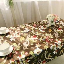Cotton Tablecloths, Waterproof Table Covers Magnolia Brown Dining Table Coffee Table Deco
Cotton Tablecloths, Waterproof Table Covers Magnolia Brown Dining Table Coffee Table Deco