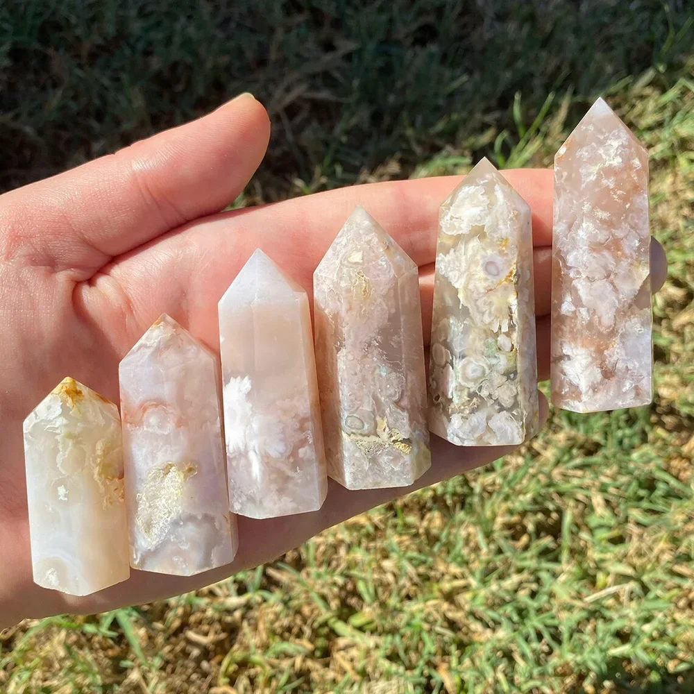 Mineraali Electroplated Cherry Blossom Sakura Agates Tower Crystals Aura Angel Rainbow Geode Healthy Cherrystone Hexagonal Point
Mineraali Electroplated Cherry Blossom Sakura Agates Tower Crystals Aura Angel Rainbow Geode Healthy Cherrystone Hexagonal Point