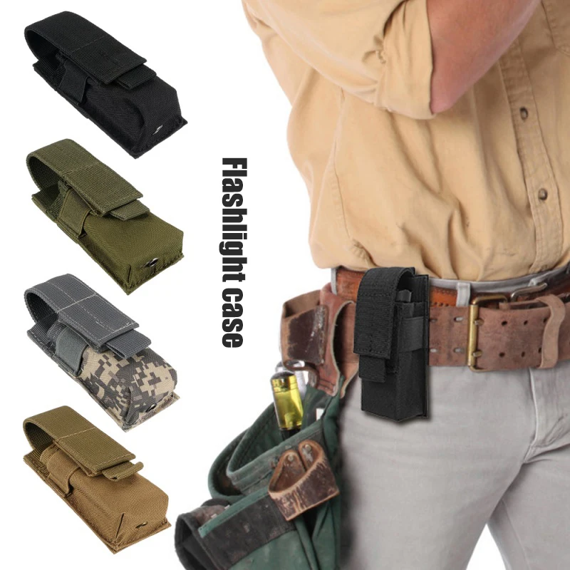 M5 Flashlight Pouch Outdoor Military Fan Flashlight Pouch Small Single Union Toolkit Molle Accessory Bag Single Union EDC Tool P
M5 Flashlight Pouch Outdoor Military Fan Flashlight Pouch Small Single Union Toolkit Molle Accessory Bag Single Union EDC Tool P
