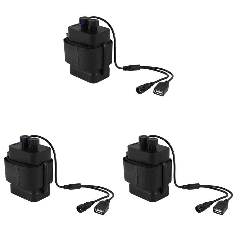 3X Waterproof DIY 6X 18650 Battery Case Box Cover With 12V DC And USB Power Supply For Bike LED Light Cell Phone Router
3X Waterproof DIY 6X 18650 Battery Case Box Cover With 12V DC And USB Power Supply For Bike LED Light Cell Phone Router