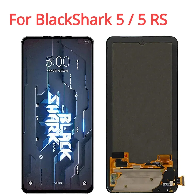 

AMOLED LCD Display Touch Screen Digitizer for Xiaomi, Black Shark 5, SHARK PAR-A0, 6.67 ", 5 RS, 5RS