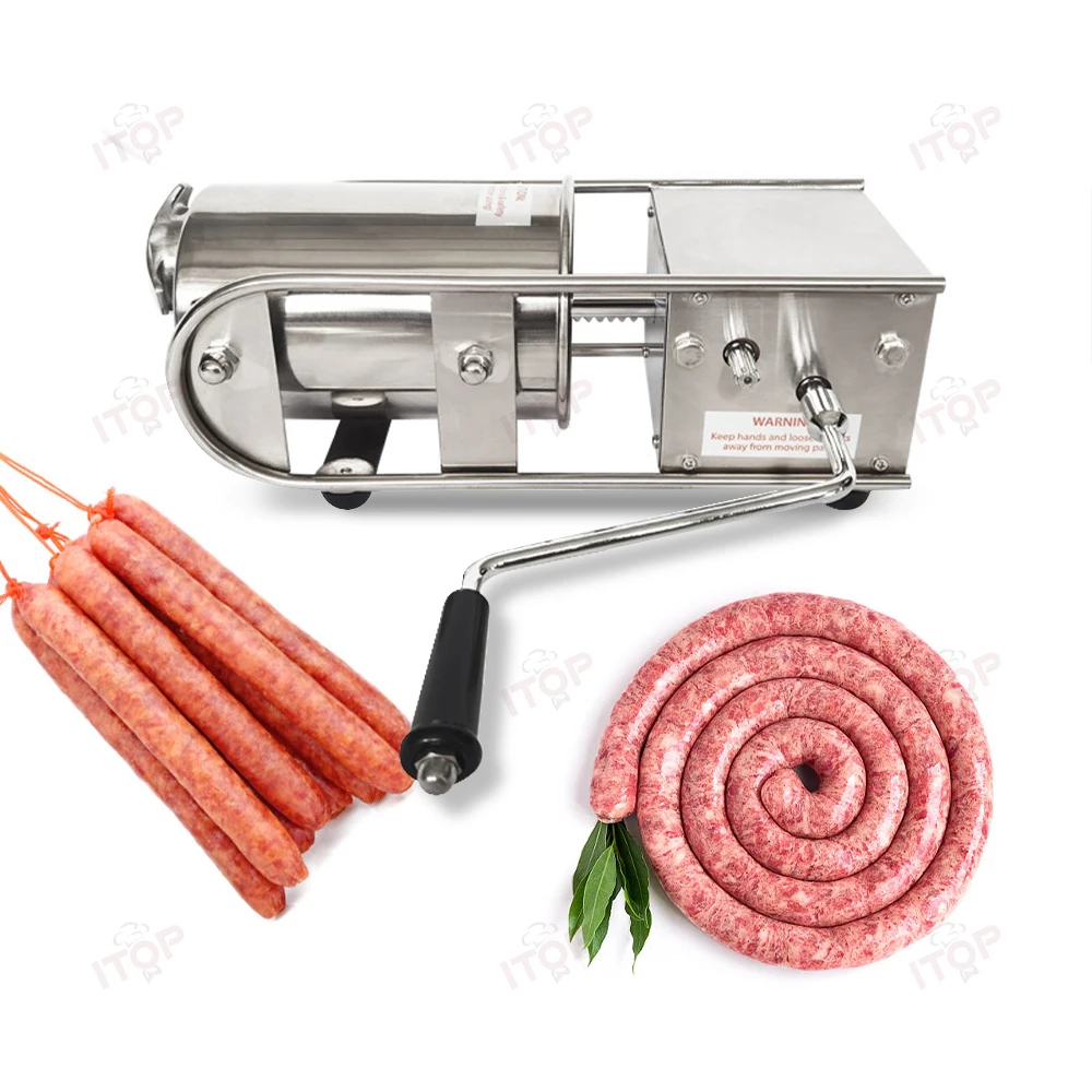 Home Kitchen Used Manual Electric Sausage Stuffer/ 3l Stainless Steel Lie Top Horizontal Sausage Filler
Home Kitchen Used Manual Electric Sausage Stuffer/ 3l Stainless Steel Lie Top Horizontal Sausage Filler