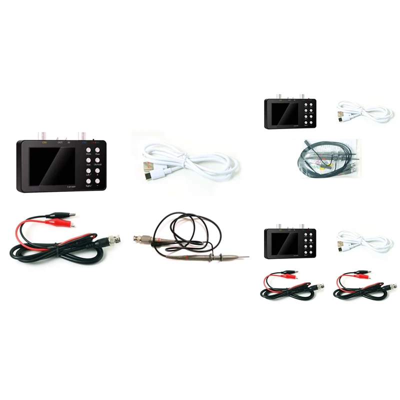 HOT-SCO2 Dual Channel Digital Oscilloscope 50M Sampling Rate 10Mhz Analog Bandwidth One Key AUTO Anti Burning
HOT-SCO2 Dual Channel Digital Oscilloscope 50M Sampling Rate 10Mhz Analog Bandwidth One Key AUTO Anti Burning