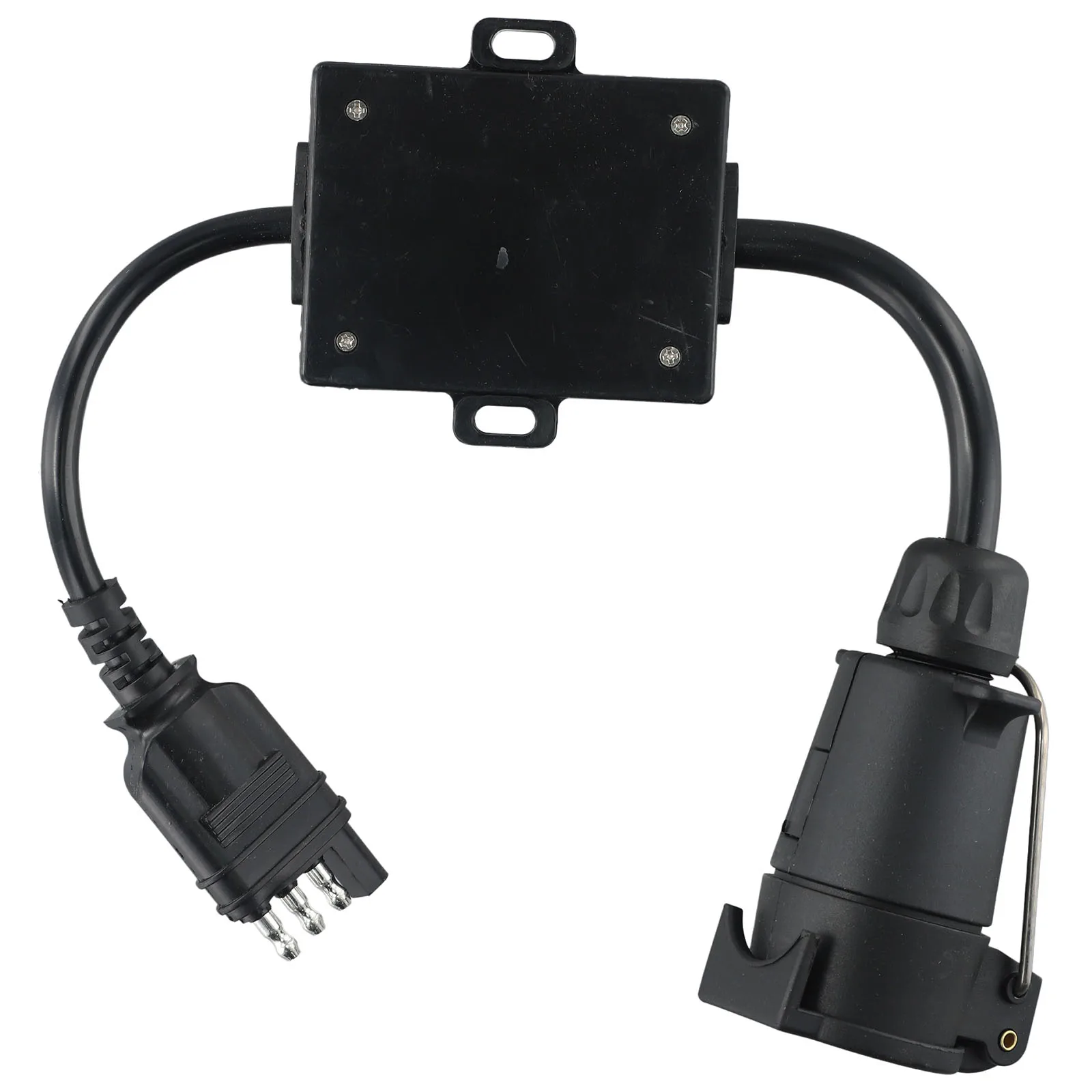 Brand New Light Converter Trailer Connectors 4-pin To 7-pin Black Tail Light Plug And Play Replacement Accessories
Brand New Light Converter Trailer Connectors 4-pin To 7-pin Black Tail Light Plug And Play Replacement Accessories