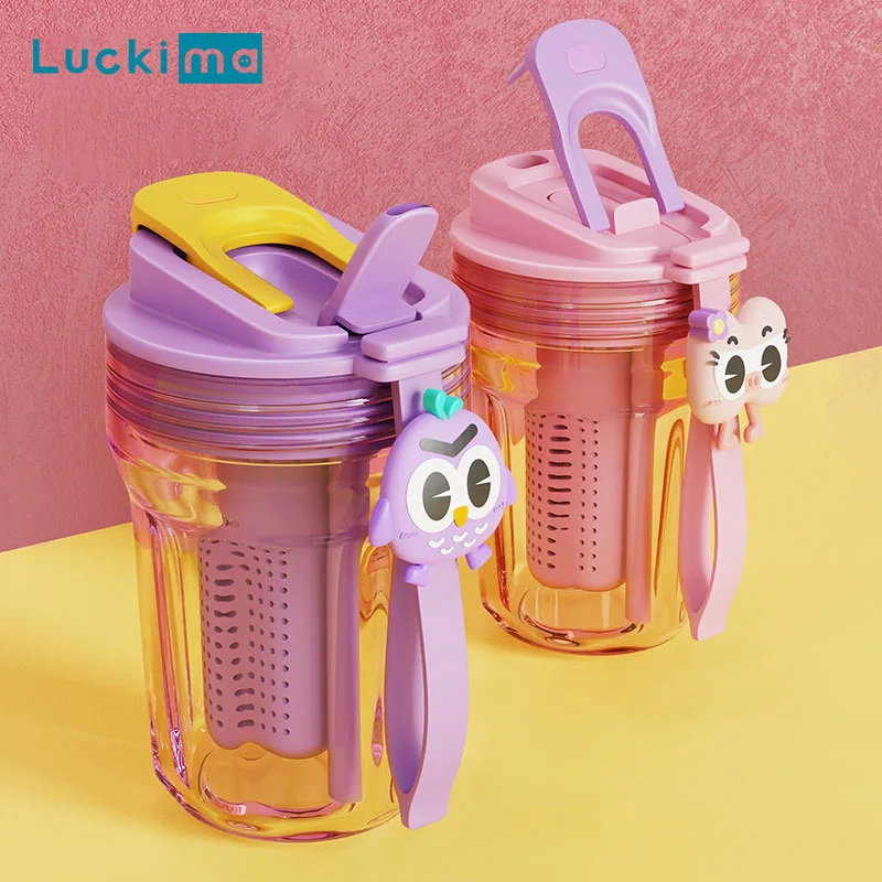 Kids Water Bottle BPA Free Plastic Cup with Straw and filter Cute Cartoon Tumbler for School Girls Portable Leakproof Drinkware
Kids Water Bottle BPA Free Plastic Cup with Straw and filter Cute Cartoon Tumbler for School Girls Portable Leakproof Drinkware