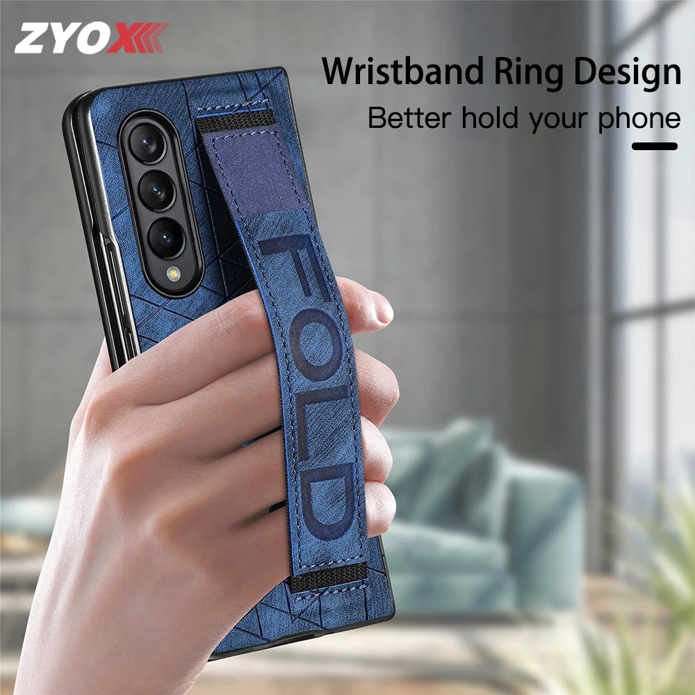 Phone Leather Case For Samsung Galaxy Z Fold 5 4 3 With Stylus Holder for Galaxy ZFold5 Fold4 Fold3 Wristband Protective Cover
Phone Leather Case For Samsung Galaxy Z Fold 5 4 3 With Stylus Holder for Galaxy ZFold5 Fold4 Fold3 Wristband Protective Cover