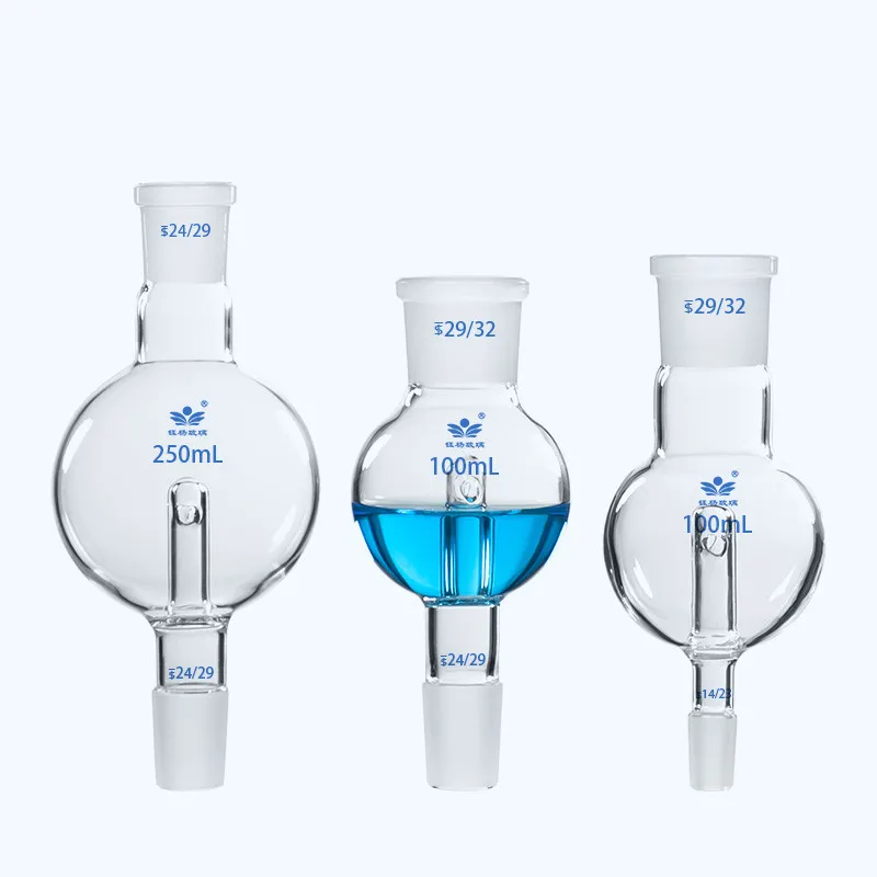 1pcs 50ml to 1000ml Bump Trap 14#19#24#29# Frosted Standard Joint Lab borosilicate Glass Rotary Evaporator explosion-proof ball
1pcs 50ml to 1000ml Bump Trap 14#19#24#29# Frosted Standard Joint Lab borosilicate Glass Rotary Evaporator explosion-proof ball