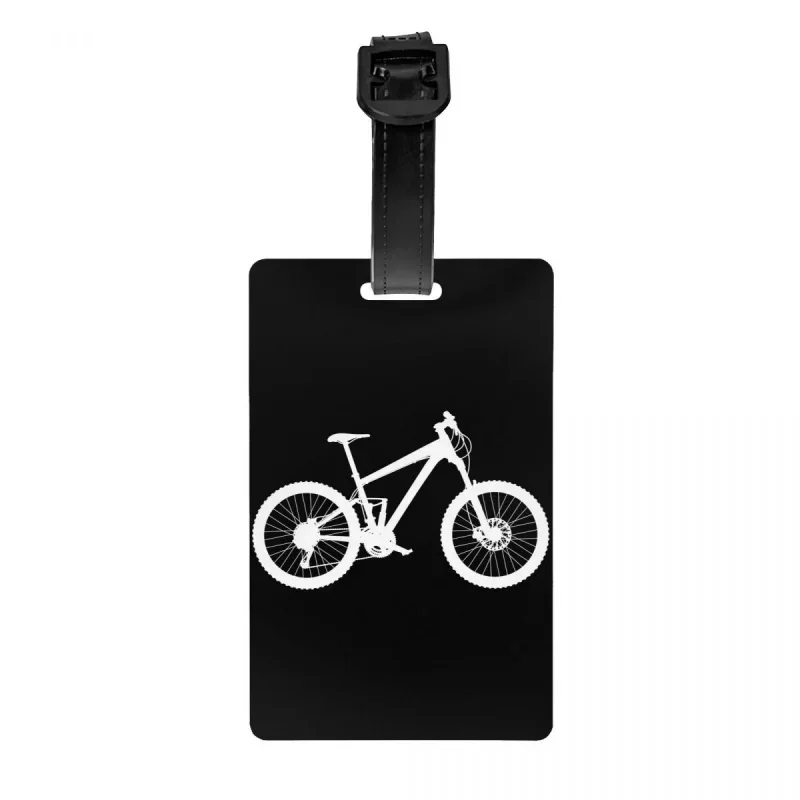 

MTB Mountain Bike Luggage Tag Custom Bicycle Cyclist Biking Baggage Tags Privacy Cover Name ID Card