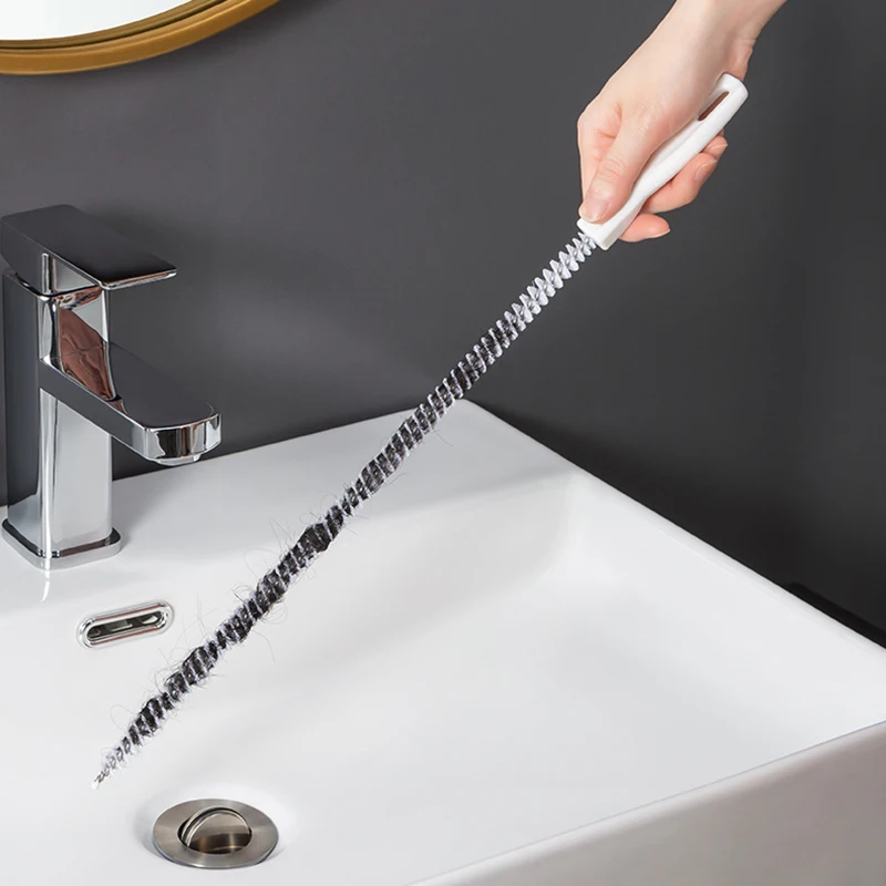 45cm Long Flexible Cleaning Brush Sink Overflow Drain Unblocked Cleaner Kitchen Tools Steel Bathroom Shower Cleaner Hair Removal
45cm Long Flexible Cleaning Brush Sink Overflow Drain Unblocked Cleaner Kitchen Tools Steel Bathroom Shower Cleaner Hair Removal