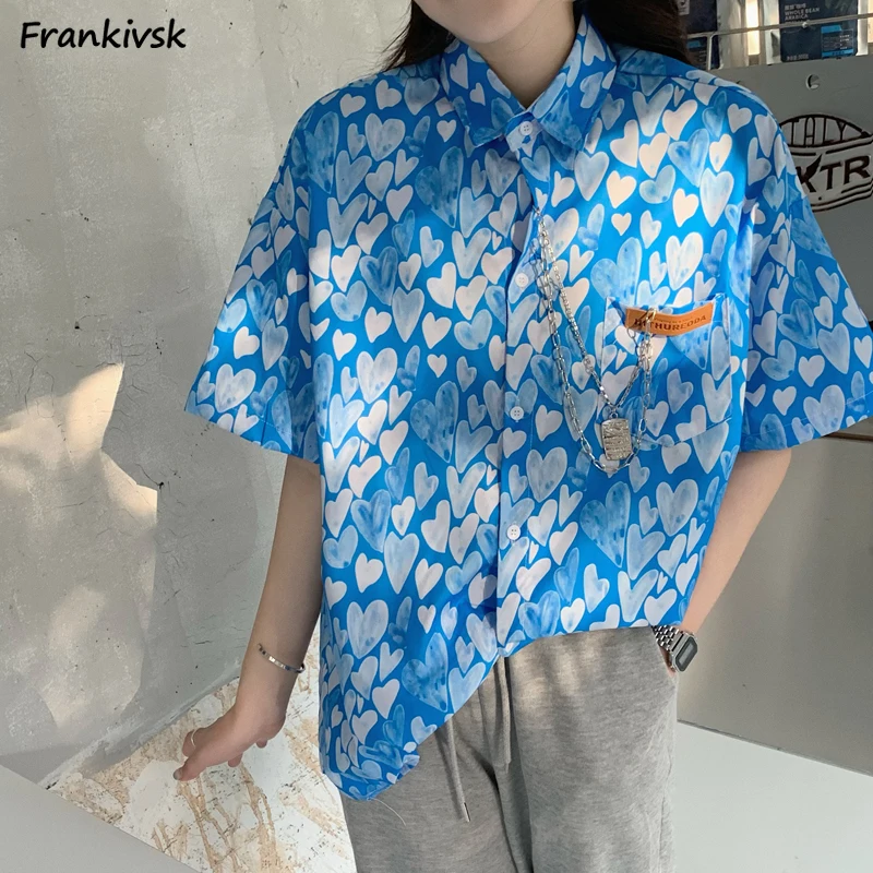 Женские повседневные рубашки, модные Универсальные летние мешковатые рубашки с коротким рукавом и цепочкой, шикарные пляжные удобные дышащие рубашки в японском стиле
Женские повседневные рубашки, модные Универсальные летние мешковатые рубашки с коротким рукавом и цепочкой, шикарные пляжные удобные дышащие рубашки в японском стиле