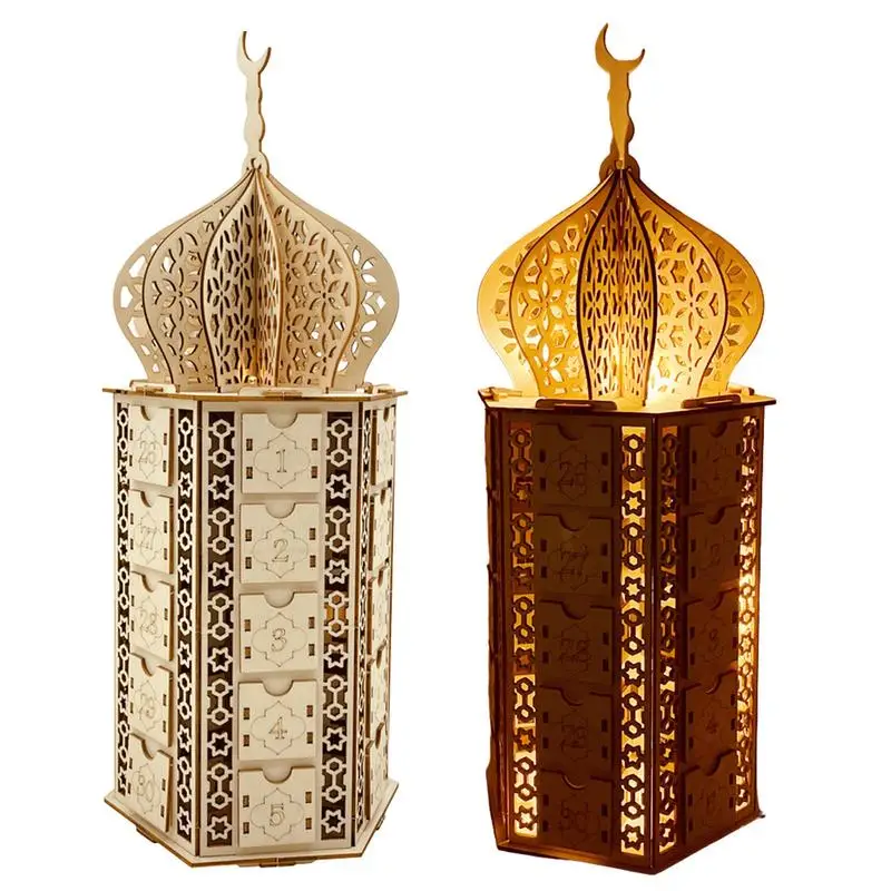 Eid Advent календарь, искусственные деревянные ящики, настольный календарь, домашние мусульманские украшения, украшения, ИД-подарки
Eid Advent календарь, искусственные деревянные ящики, настольный календарь, домашние мусульманские украшения, украшения, ИД-подарки