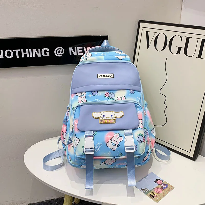 The new Oxford cloth backpack cartoon Cinnamon student school bag large-capacity ultra-light junior and high school backpack
The new Oxford cloth backpack cartoon Cinnamon student school bag large-capacity ultra-light junior and high school backpack